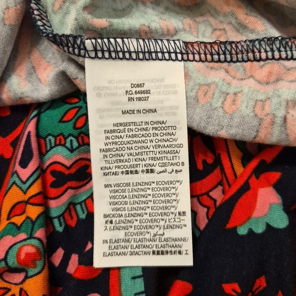 Boden Tiered Crossover V Neck Maxi Dress in Multicolor Paisley Print Sz 6R - Picture 5 of 7